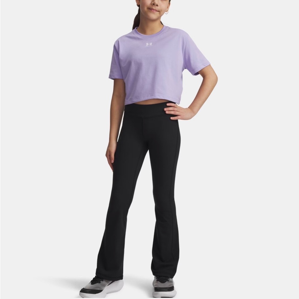Under Armour girls Black Flare Pants